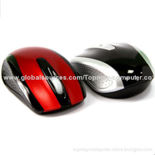 Wireless Mice with Power-saving Function, Radio Frequency and Optical Technology